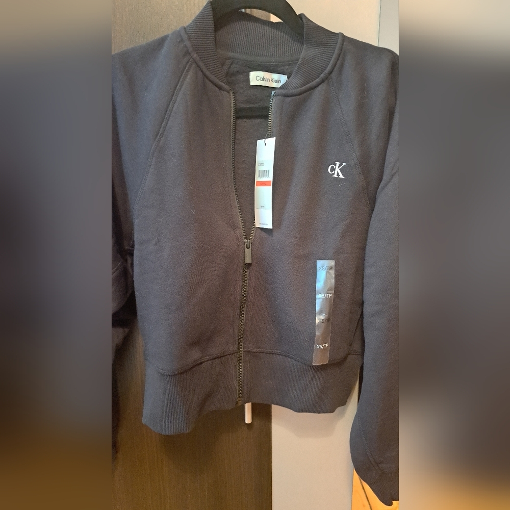 Calvin Klein womens sweatshirt with zipper